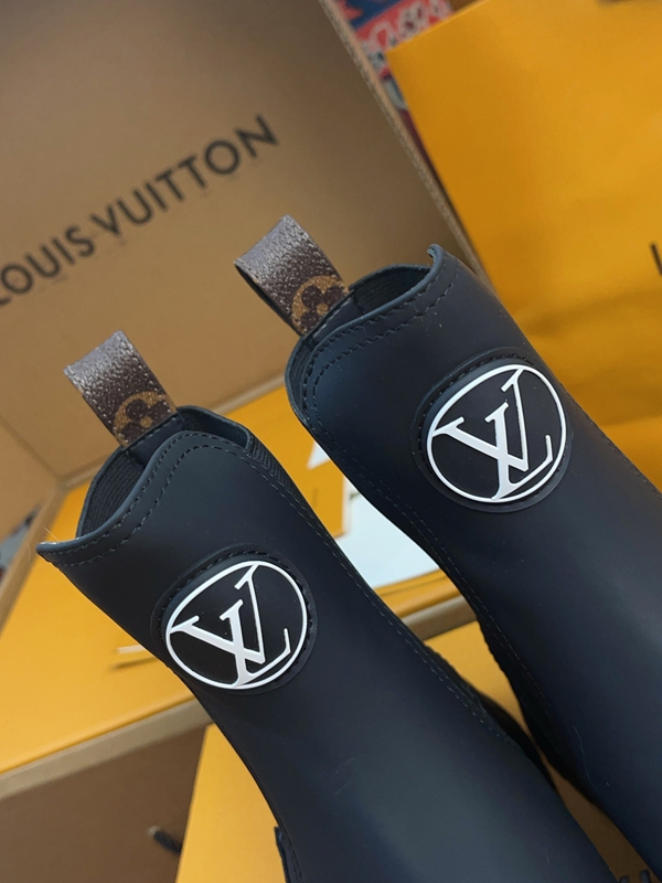 ルイヴィトン靴角部分ディテール